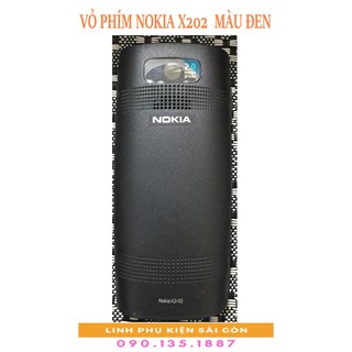 VỎ PHÍM NOKIA X202  MÀU ĐEN