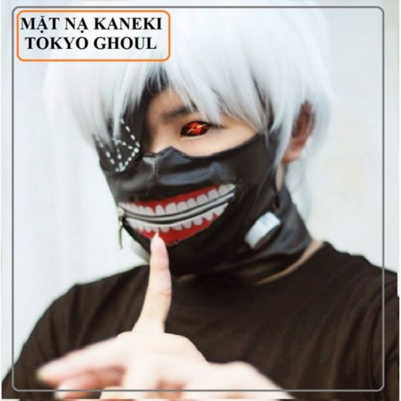 Mặt nạ hóa trang Kaneki Ken trong phim Tokyo Ghoul ( Ảnh thật )