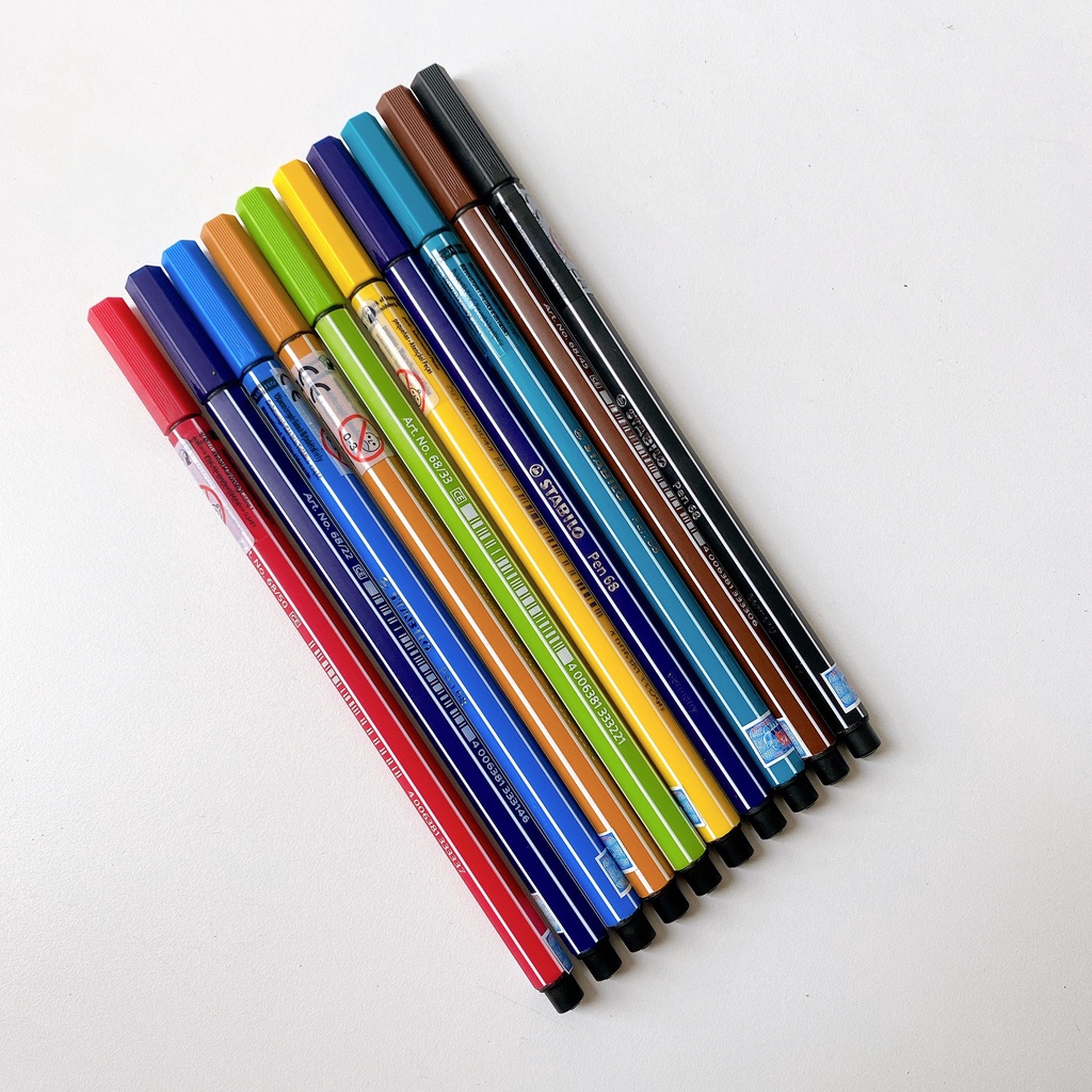 (cây lẻ) Bút Stabilo Pen68  // Hidari