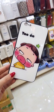 Ốp lưng cường lực cute