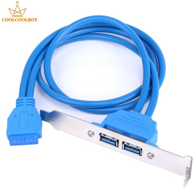 Dây Cáp Nối Dài 50cm 20 Pin Sang Usb 3.0 Tiện Dụng