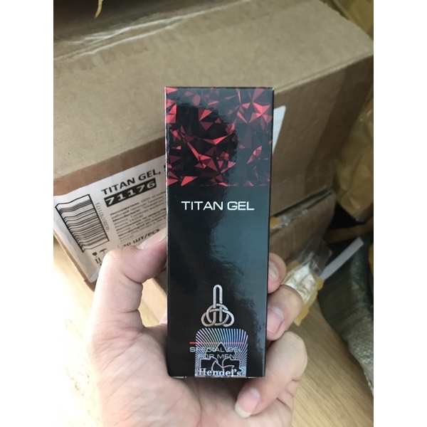 Titan Gel  (Gold - Red) 50ml - [100% Cam Kết Chính Hãng] - Tăng Kích Thước Dương Vật Hiệu Quả Cho Phái Mạnh.
