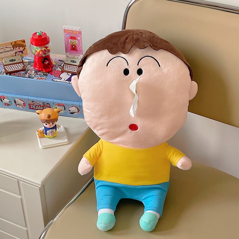 Hộp Đựng Khăn Giấy Hình Xe Hơi Nhồi Bông Ngộ Nghĩnh Sáng Tạo