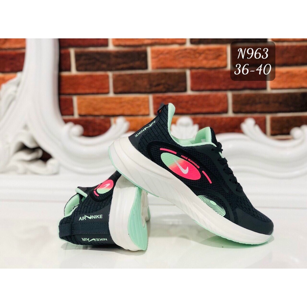 GIÀY NỮ AEROBIC/GYM NHẸ ÊM CHÂN( FULLBOX) NHIỀU MÀU. n963