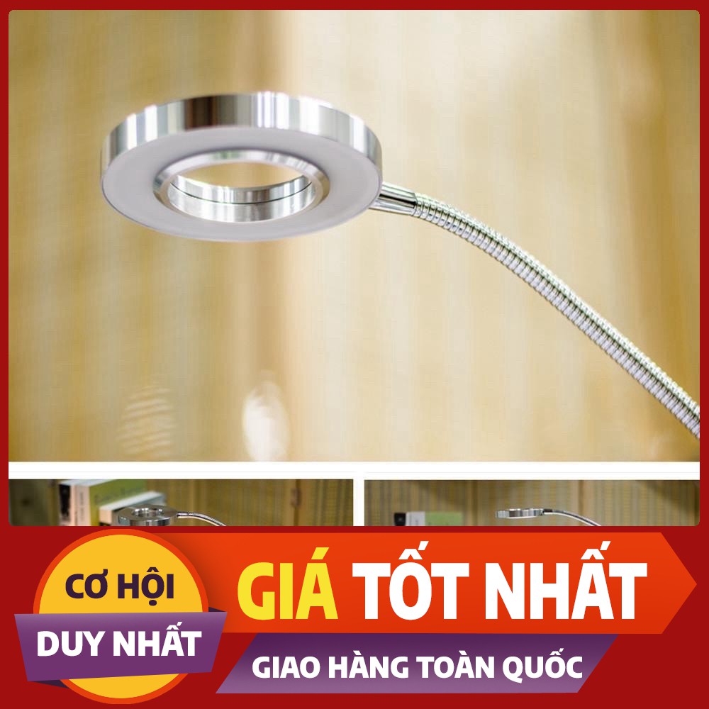 ĐÈN LED MINI(GỒM SẠC) KẸP BÀN LÀM NAIL,NỐI MI,PHUN XĂM 2 CHẾ ĐỘ SÁNG