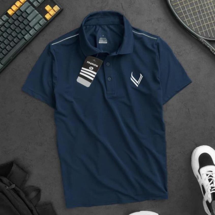 Áo Thể Thao Nam, Áo Thun Lỗ Kim Co Giãn 4 Chiều Có Cổ Hàng Cao Cấp Loại 1 | BigBuy360 - bigbuy360.vn