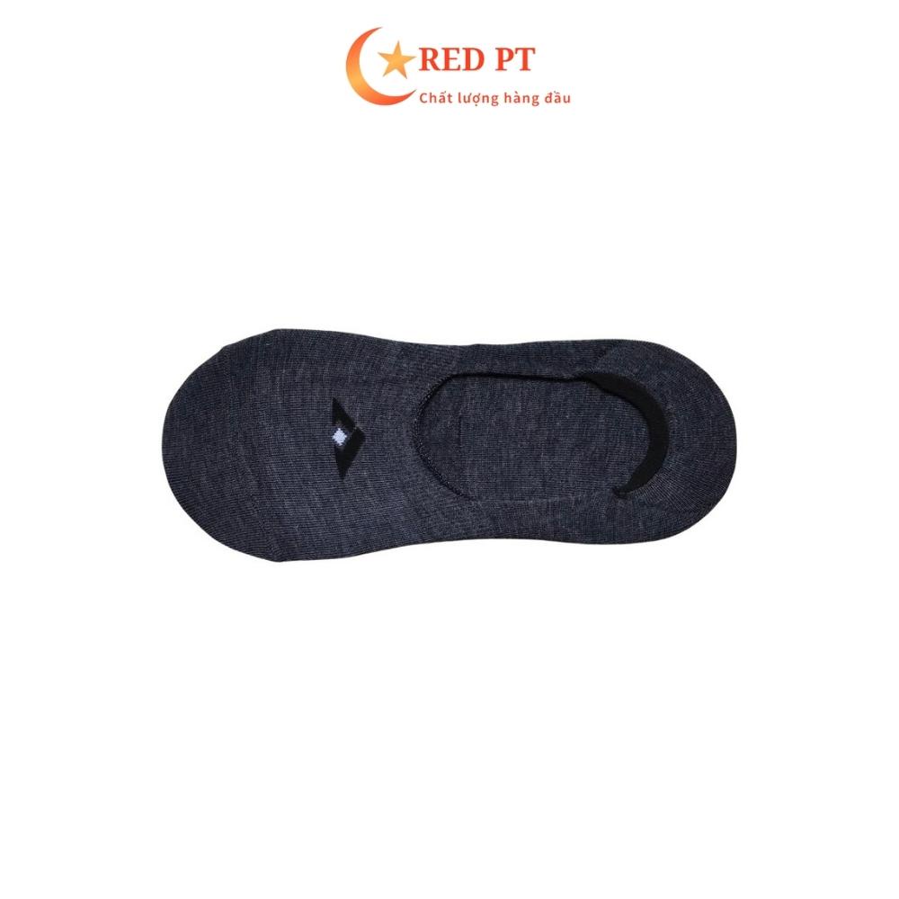 Tất lười nam chống tụt gót vớ đi giày lười thun cotton thấm hút RED PT