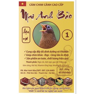 Cám Chim Hoạ Mi-Mai Anh Bảo