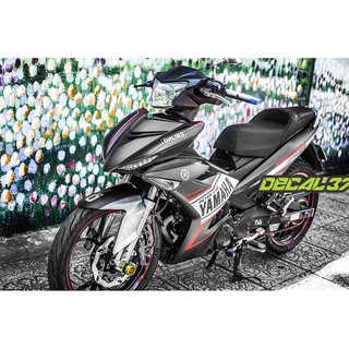 Tem Trùm Exciter 150 Yamaha Racing Đỏ đen