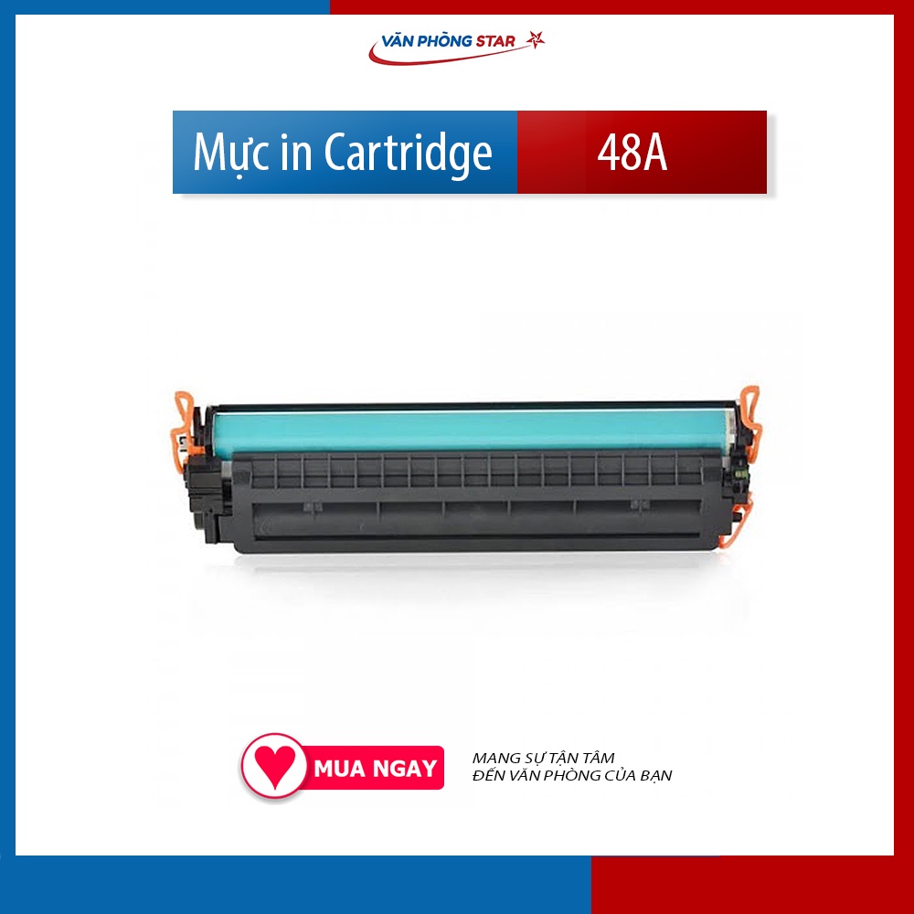 Hộp mực 48A Cartridge CF248A dùng cho Máy in Hp LaserJet Pro M15w/15a MFP m28w/28a dung lượng 1.000 trang BH 1 đổi 1