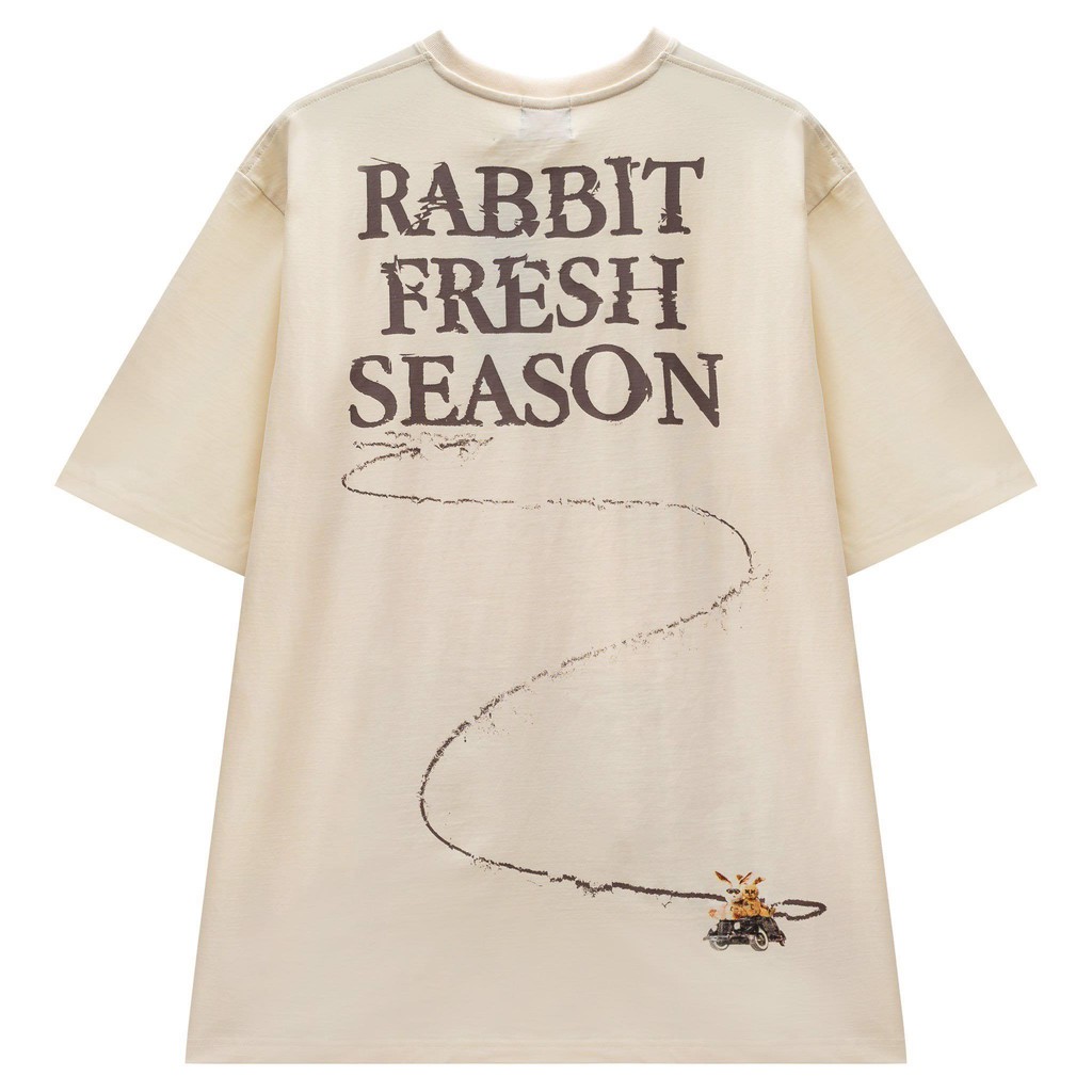 Áo Thun Unisex Bad Rabbit VACATION 100% Cotton - Local Brand Chính Hãng