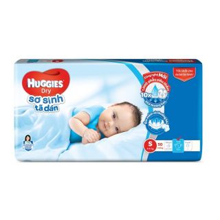 Tả dán Huggies đủ size S50, M76, L68 miếng