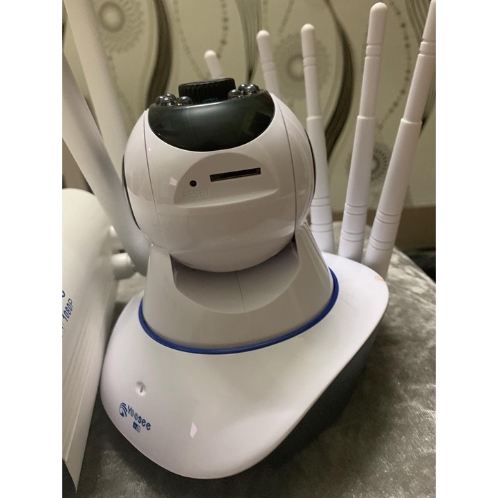 Camera wifi yoosee 5 râu chuẩn 3.0 FULL HD 1296p siêu nét Xoay 360 độ Đàm thoại Xem đêm HOT nhất 2022 BH 5 Năm