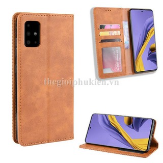 Bao da dạng ví SamSung A51, SamSung A71 Luxury Leather