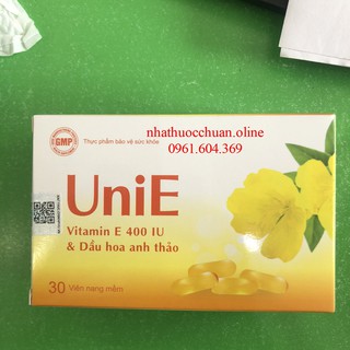 UniE  Giúp bảo vệ da, ngăn ngừa xuất hiện nếp nhăn, giúp làm mềm mịn và sáng da.