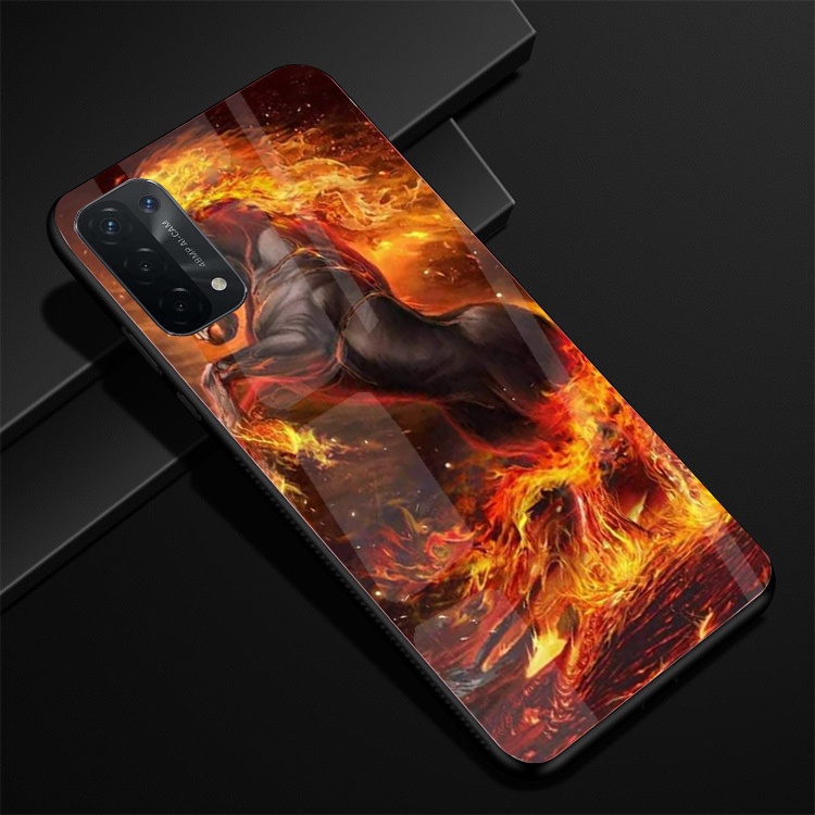 Ốp Lưng OPPO A74 ,OPPO A74 5G, A95, A54 5G Mặt Kính Cường Lực Cao Cấp Thiết Kế Độc Quyền