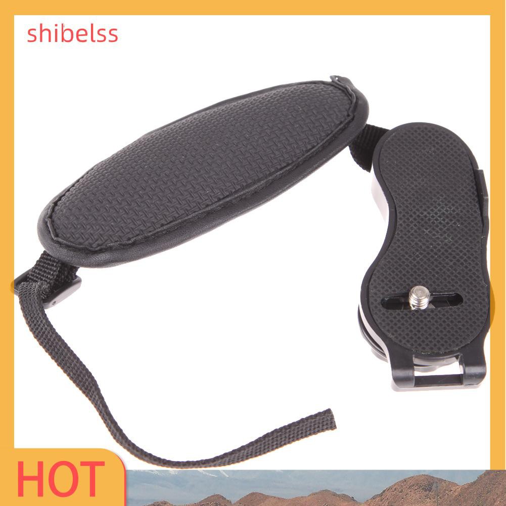 （ʚshibelss）PU Wrist Strap Camera Hand Grip for Canon EOS Nikon Sony Olympus SLR DSLR