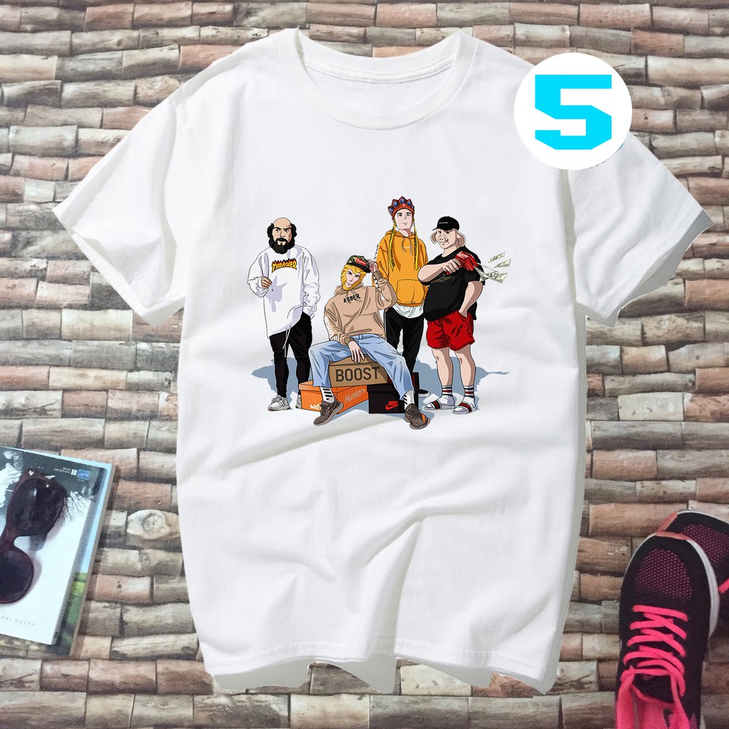 Album - Áo thun thầy trò tôn ngộ không phong cách thời trang Hypebeast vải dày mịn