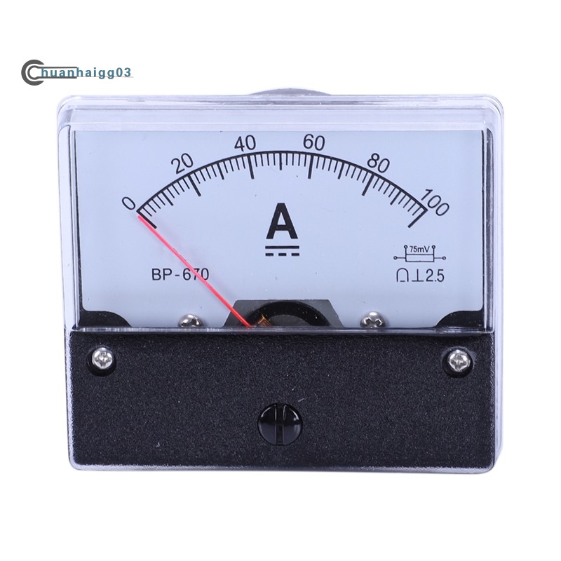 Bảng Điều Khiển Ampe Kế Dc 100a Dh-670