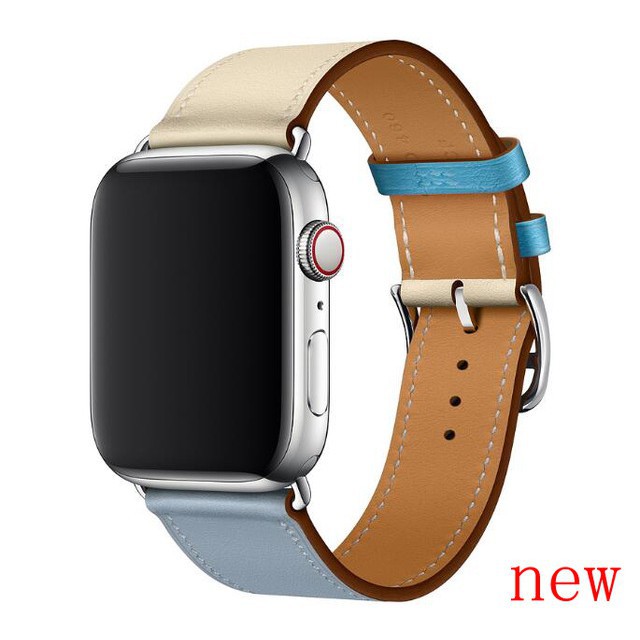 Dây da đồng hồ thay thế cho Apple Watch Apple Watch series 6 SE 5 4 3 2 1 44mm 42mm 40mm 38mm