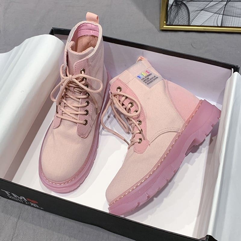Giày boots phong cách bụi bặm - Có ảnh thật