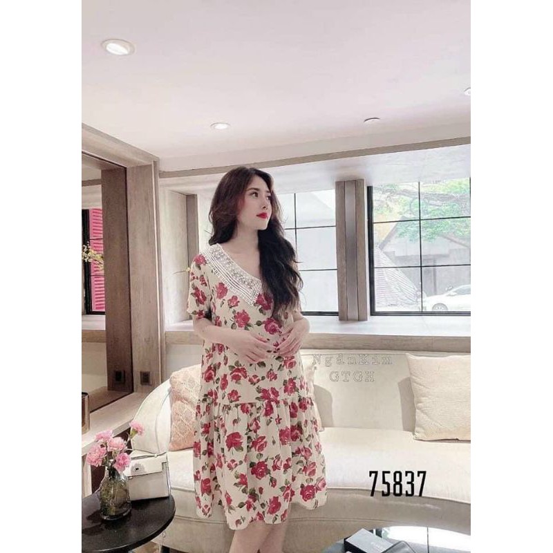 ĐẦM BIGSIZE 55-72  KÝ FULL 5 SIZE, CHẤT CO DÃN SIÊU MỊN