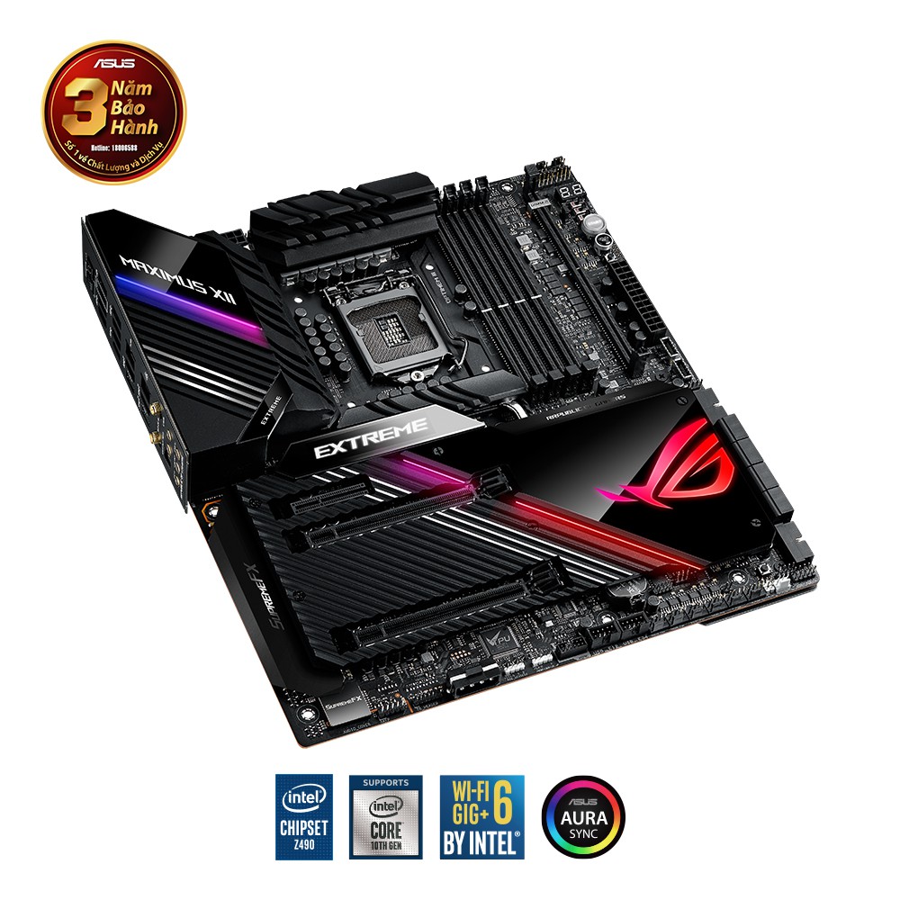 Bo mạch chủ  ASUS ROG Z490 MAXIMUS XII EXTREME