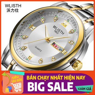 Đồng hồ nam dây thép không gỉ cao cấp WLISTH