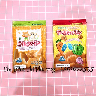 Bánh mì tươi ăn dặm Kanet cho bé