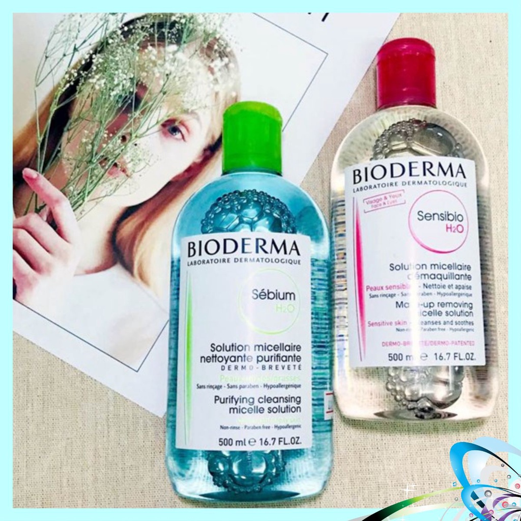 Tẩy trang Bioderma nội địa Pháp 500mL Bản mới nhất