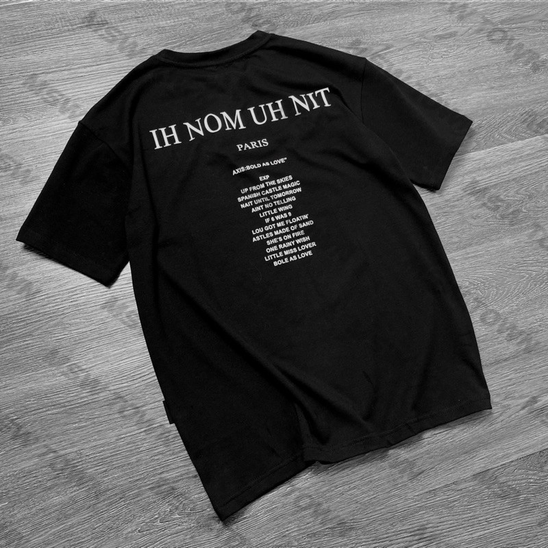 Áo thun cotton Ih Nom UhNit đầu nghiêng , T Shirt tay lỡ nam nữ unisex , MSW Town | BigBuy360 - bigbuy360.vn