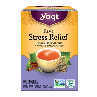 Trà hữu cơ Yogi Stress Relief hộp 16 gói