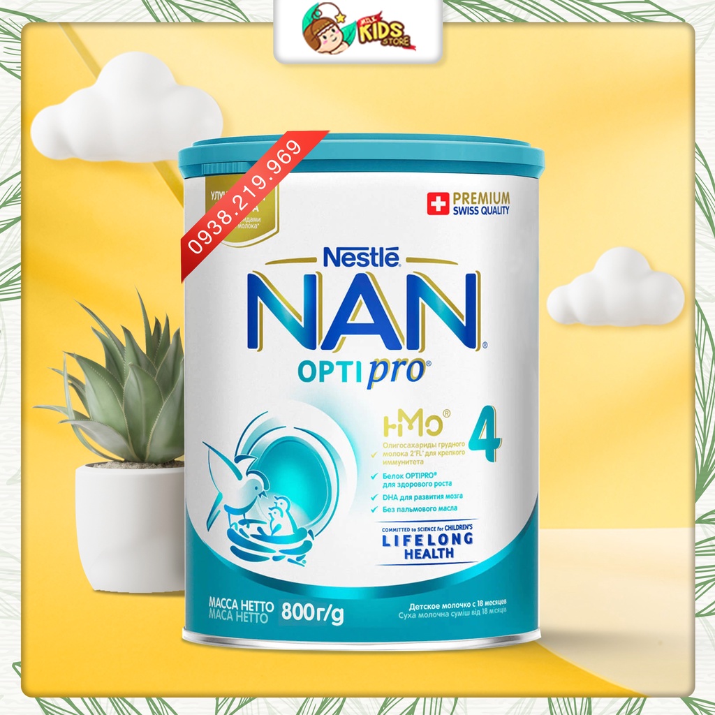 [DATE MỚI] Sữa Nan Nga HMO số 4 800g