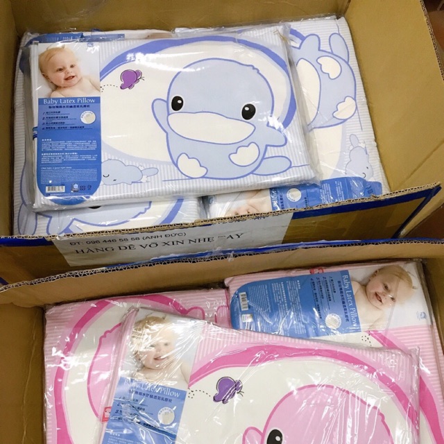 Gối cao su non KuKu cho bé