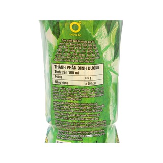 Trà xanh Không Độ vị chanh 455ml