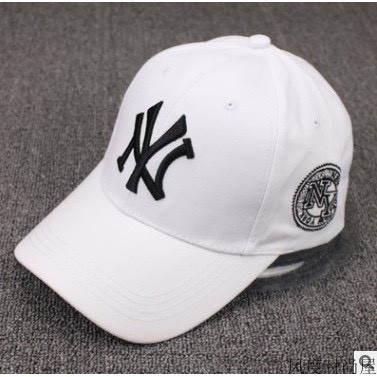 (Có 2 Màu) Nón Mũ lưỡi trai Unisex nam nữ thêu NYY NewYorrkk làm từ vải 100% cotton thoáng khí