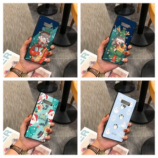 Bộ ốp kính cường lực noel dành cho Samsung Note 9