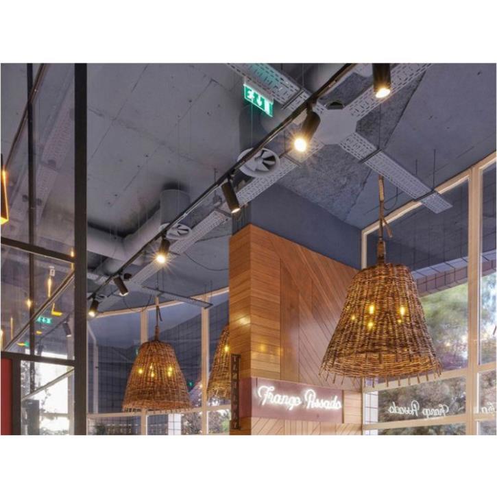 Đèn led rọi ray ống bơ 3w trang trí shop