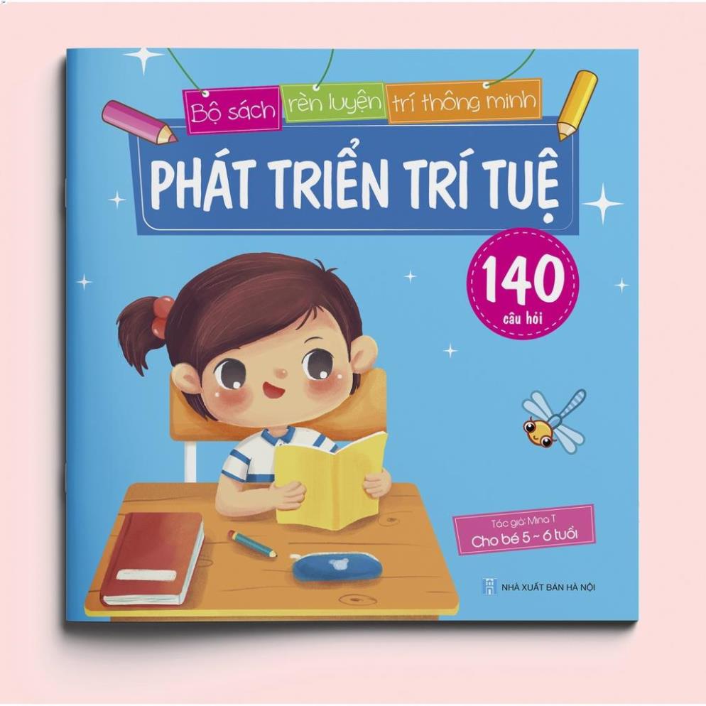 Sách - Phát triển trí tuệ (140 câu đố) - Dành cho trẻ 5-6 tuổi .