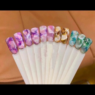 Set 12 lọ cồn loang Vinimay chính hãng - loang cồn trang trí móng tay nghệ thuật R39