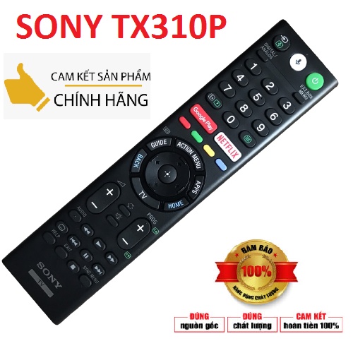 Điều Khiển tivi SONY Giọng Nói TX310P, Remote TiVi Sony Giọng Nói hàng Chính Hãng mới 100% nguyên hộp