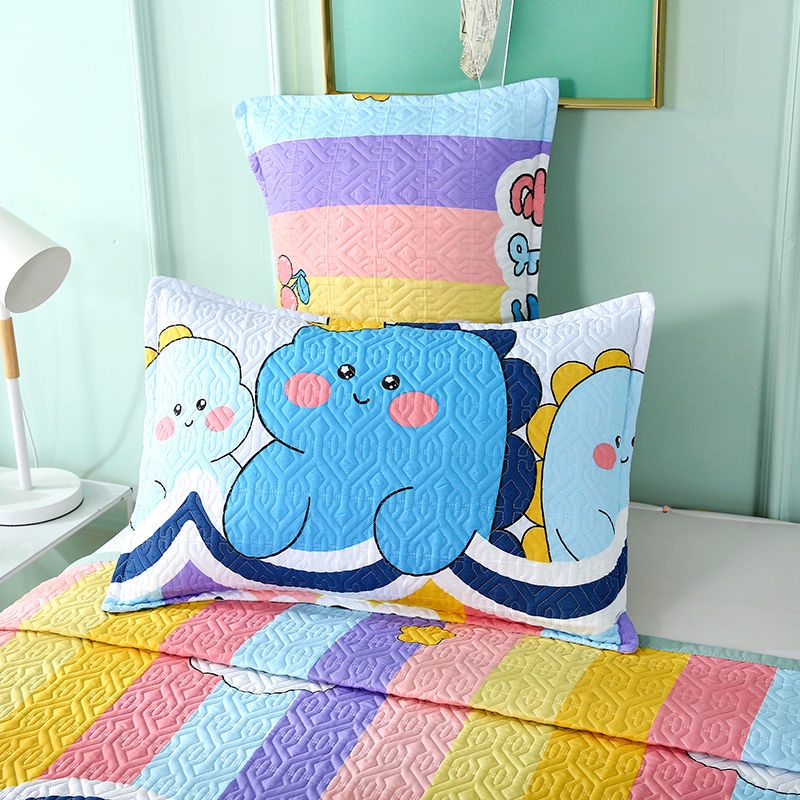 Cặp Vỏ Gối Bằng Cotton Dày Dặn Kích Thước 48 * 74cm Có Thể Tháo Rời Và Giặt Rửa