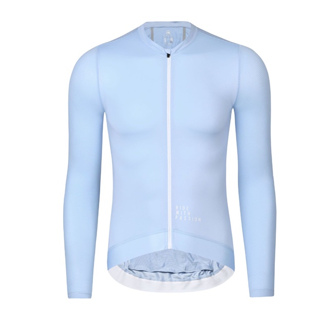 Áo đạp xe dài tay Monton Traveler Max -LightBlue