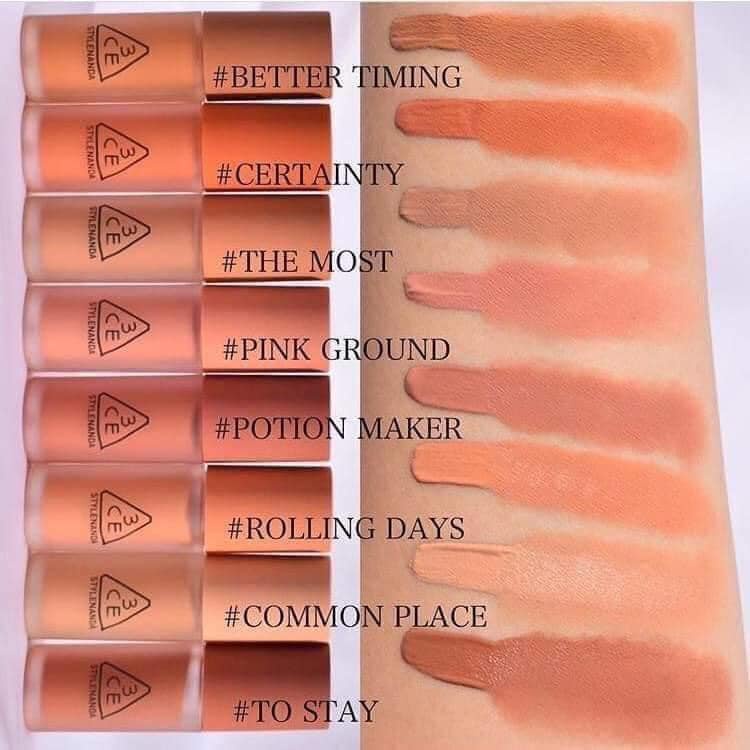 Phấn Mắt Dạng Kem 3CE Liquid Primer Eye Shadow ( có sẵn 8 màu)