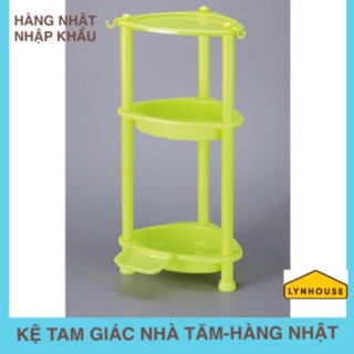 Kệ góc tam giác để đồ dùng nhà tắm Nhật Bản