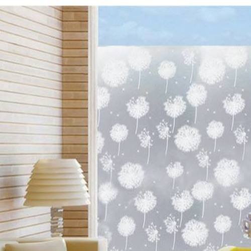 Decal dán kính khổ 90cm hoa bồ công anh | BigBuy360 - bigbuy360.vn