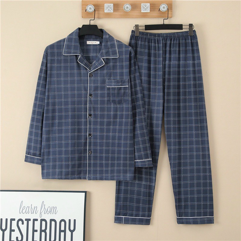 Bộ Pijama Cho Bố - Đồ Bộ Trung Niên Chất Vải Cotton Hàng Quảng Châu Siêu Đẹp