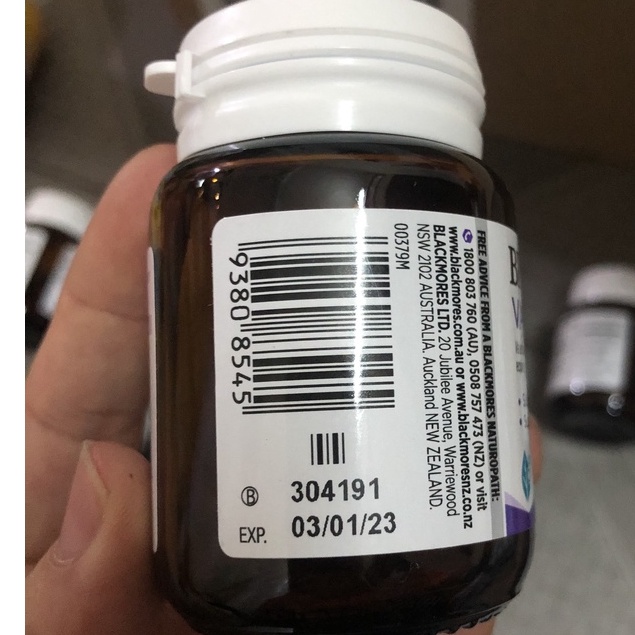 Viên uống hỗ trợ mất ngủ Valerian 30 viên Blackmores Valerian Forte 2000mg Úc - Shop Sunflower