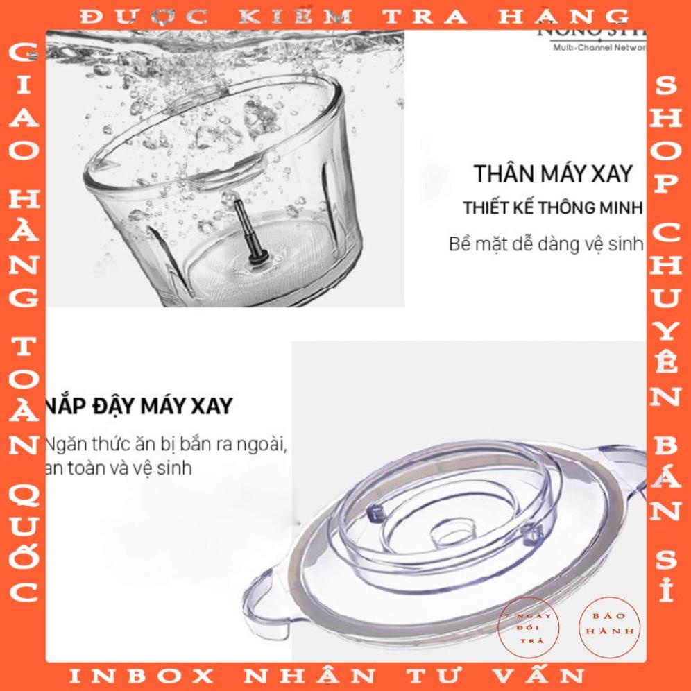 Máy xay thịt thực phẩm đa năng - Thiết bị xay trộn nghiền - máy xay cầm tay