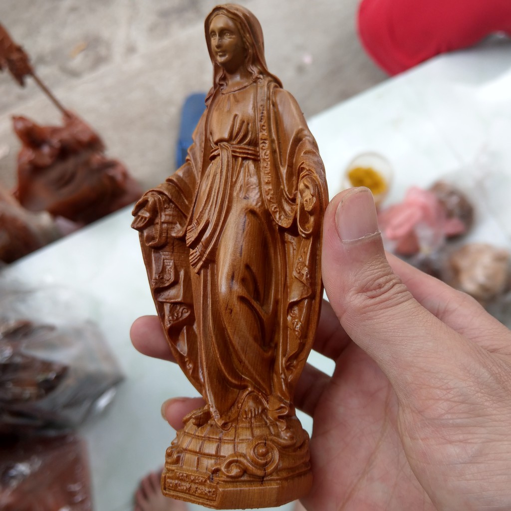 Tượng Đức Mẹ Maria - Cao 15cm